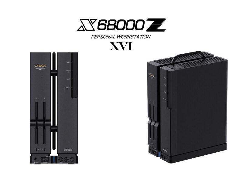 X68000 Z XVI(カスタムキット換装)