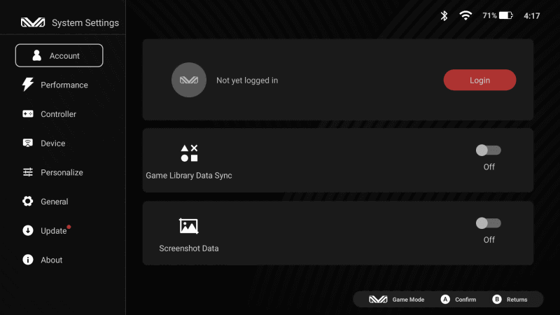 ゲームプレイ時にちょっと調節したい……というニーズに応えるユーティリティ。もちろんガッツリ設定することもできる
