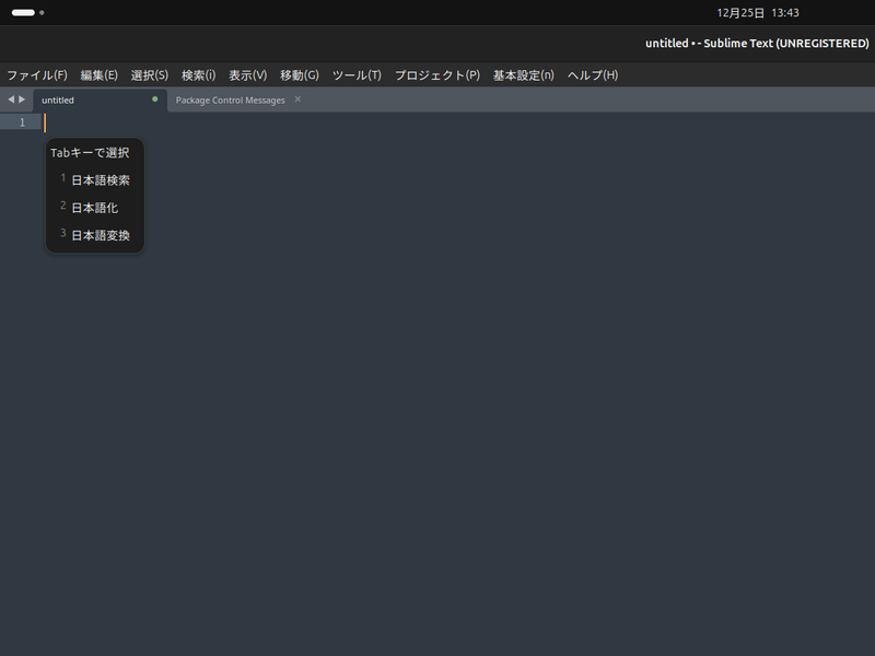 日本語入力時に変換候補は表示されても肝心な入力中のテキストが表示されなかったところが気になる