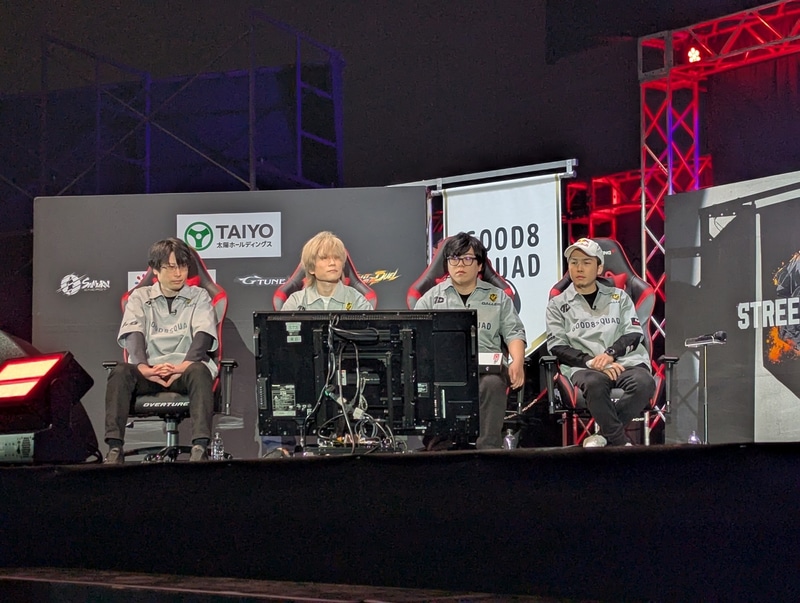 Good 8 Squadのメンバーたちの様子