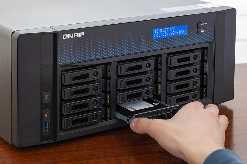 QNAPのNASでは独自の「QSALアルゴリズム」によって復旧不能になるようなトラブルを防止する