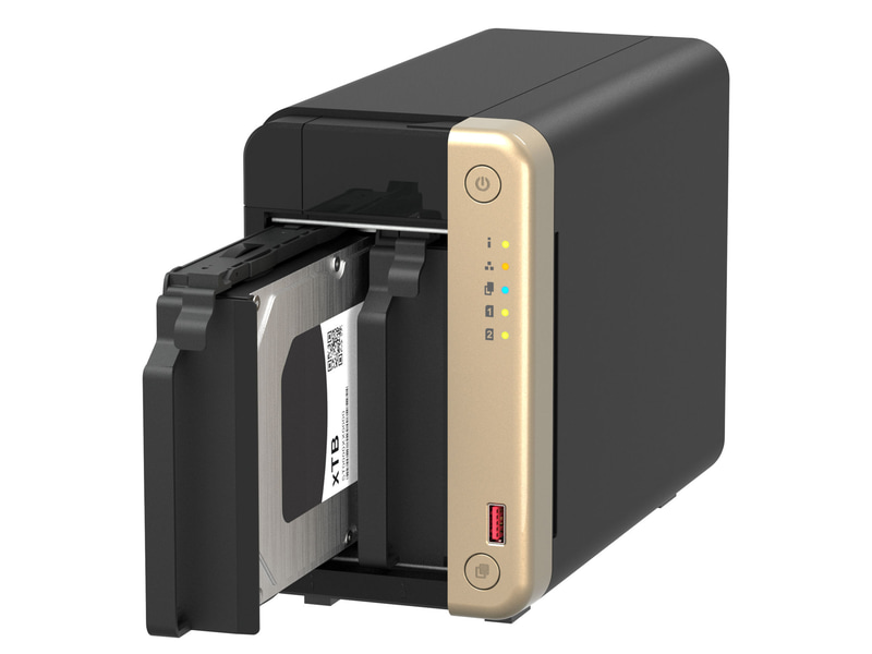 エントリーモデルの「TS-264」もオプションで10Gbpsに対応する