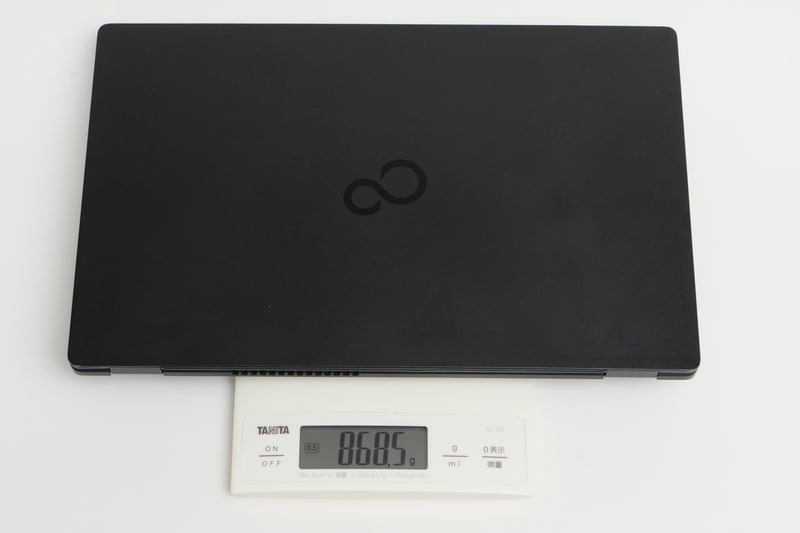 これまで使っていたWU2/E3の実測の重量は868.5g