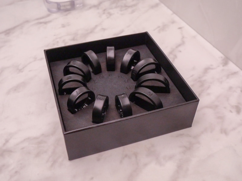 Galaxy Ringのサイズは米国基準なので、購入時は事前に「サイジングキット」を用いてサイズを確認することが必須となっている