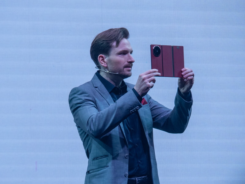 Huawei Head of Product Andreas Zimmer氏