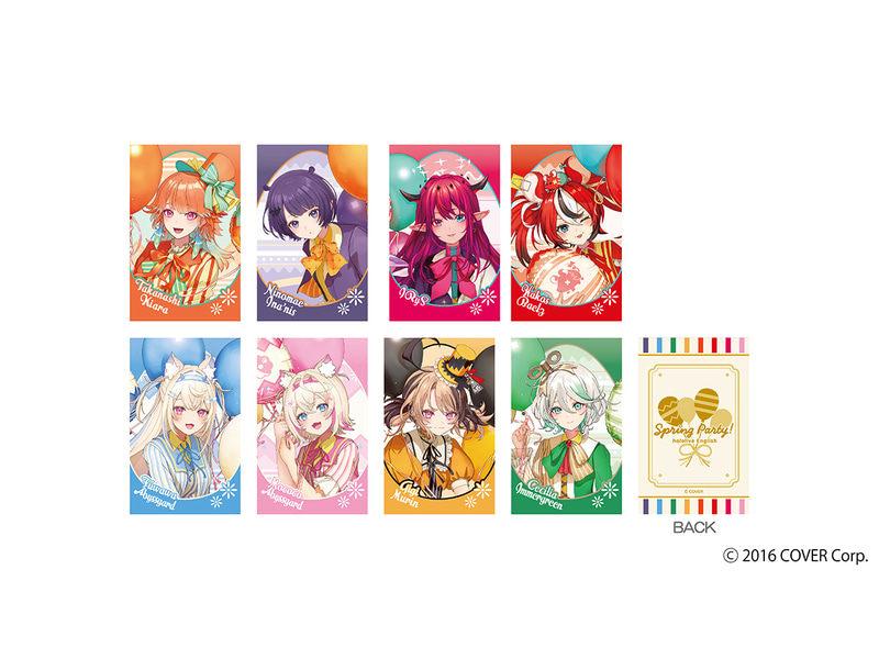 ランダムコレクションカード