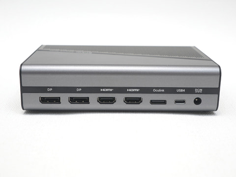 やじうまミニレビュー】約7万円のRadeon RX 7600M XT搭載GPUドックが