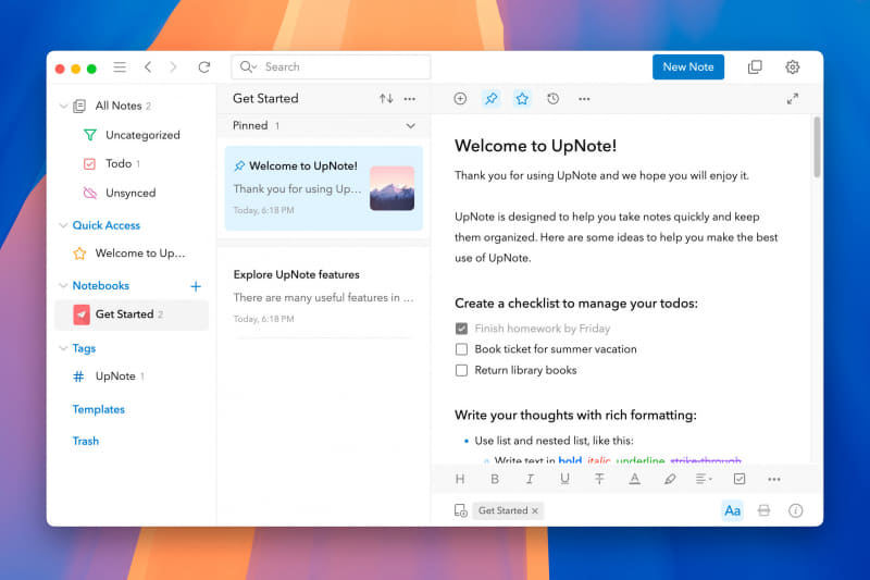 アカウントの作成が終わると、メインウインドウが表示されます。英語表記になっているので、ウインドウ右上の歯車ボタンをクリックして設定パネルを開きましょう