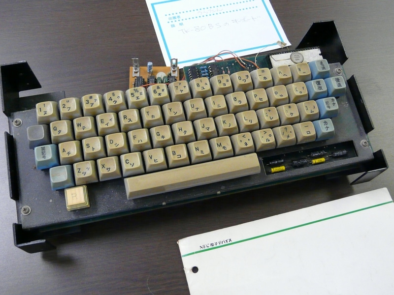 TK-80BSのキーボード