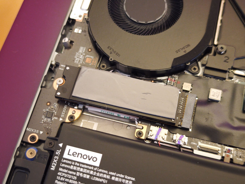 ThinkBook 16p Gen 6に搭載されているdNPUのM.2モジュール