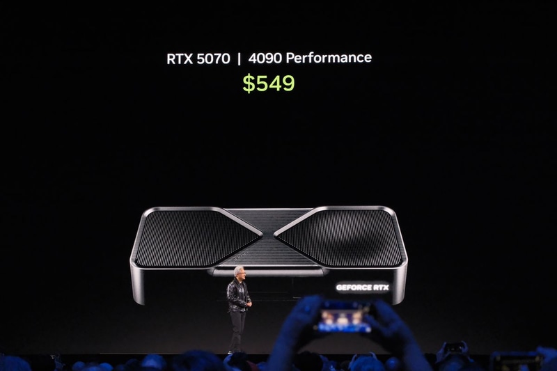 549ドルで4090並みの性能を謳うGeForce RTX 5070