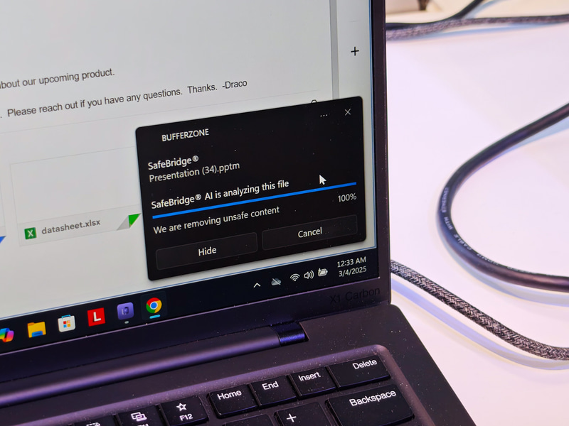 Bufferzoneのマルウエア検出ツールがIntelの内蔵GPUを利用した検出に対応するなど、CPUだけでなくGPU/NPUを利用したマルウェアやフィッシング詐欺検出のサポートが進む