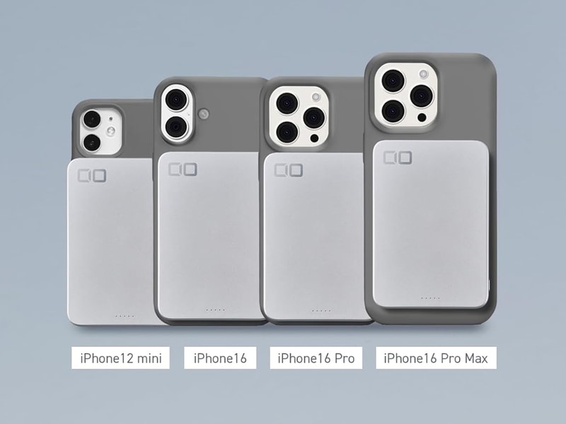 iPhoneではカメラに干渉しないデザイン