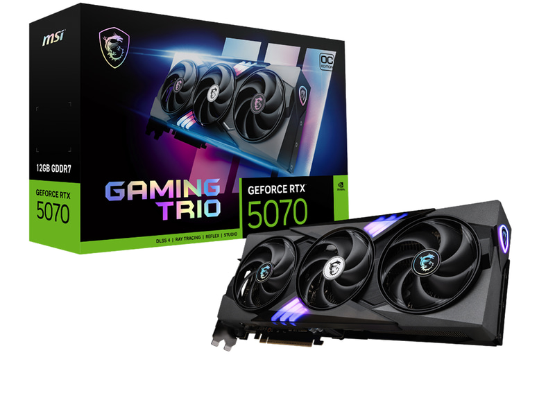 GeForce RTX 5070 12G GAMING TRIO OC