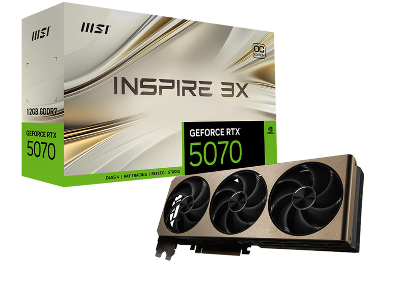 GeForce RTX 5070 12G INSPIRE 3X OC