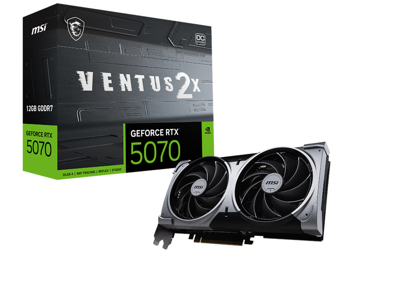 GeForce RTX 5070 12G VENTUS 2X OC