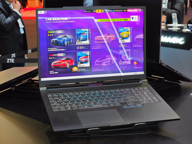 ZTEのREDMAGIC Gaming Laptop 3D