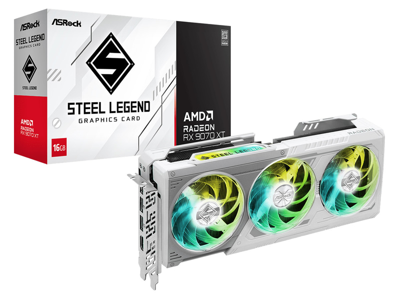 Radeon RX 9070 XT Steel Legend 16GB