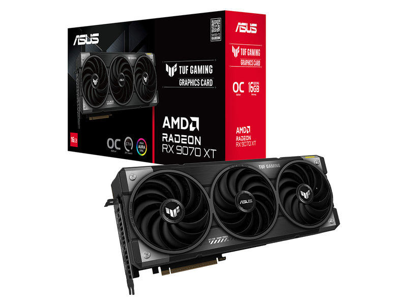 TUF Gaming Radeon RX 9070 XT OC Edition 16GB GDDR6