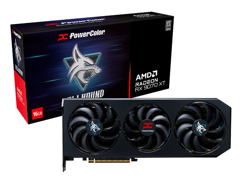 Hellhound AMD Radeon RX 9070 XT 16GB GDDR6