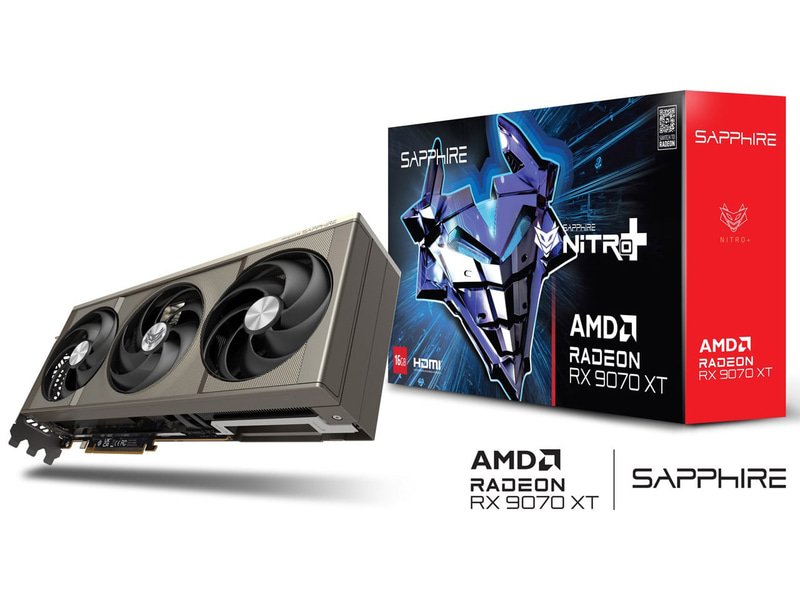 NITRO+ Radeon RX 9070 XT GAMING OC 16GB GDDR6