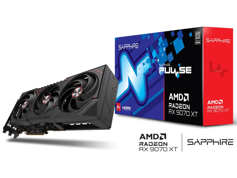 PULSE Radeon RX 9070 XT GAMING 16GB GDDR6