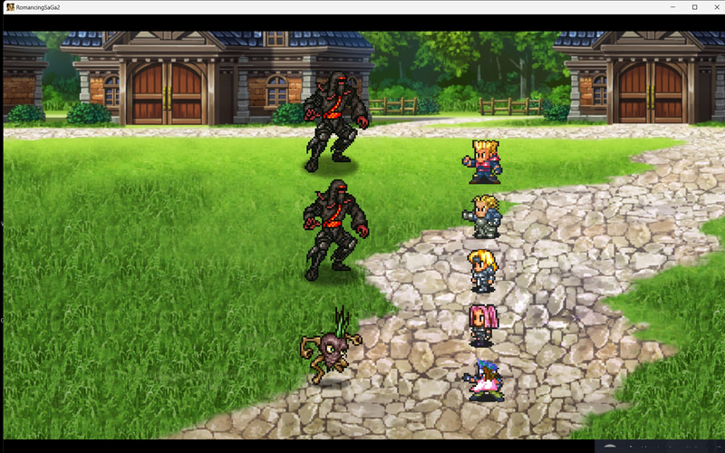 戦闘ばかりで思うように進めずもどかしい(笑)