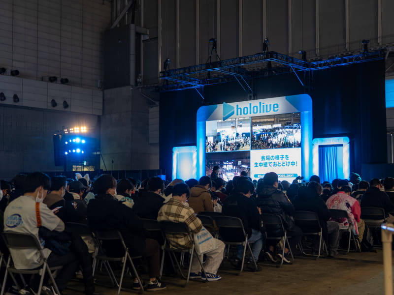 会場の一角に設置されたEXPO STAGE