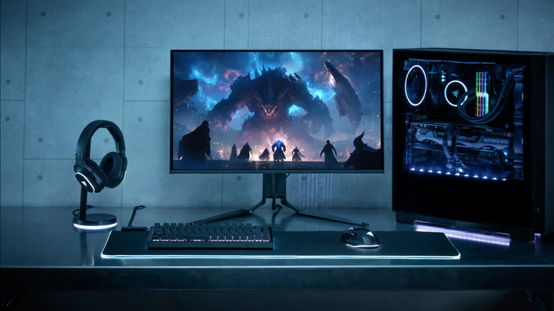 Gaming Monitor(GR2724OEL-BK)利用イメージ