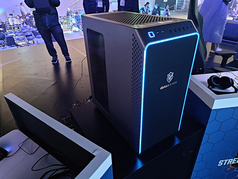 本大会ではGALLERIAのゲーミングPCが使用された