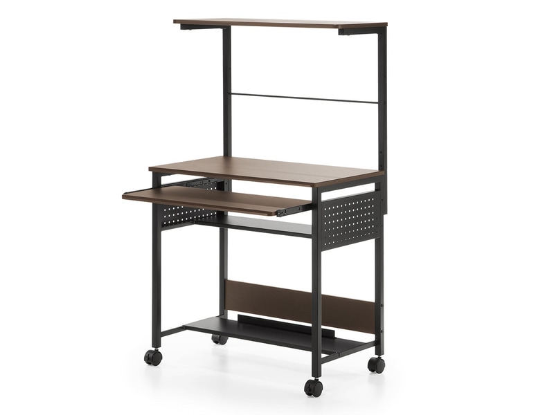 100-DESKH035MN(ブラウン木目)