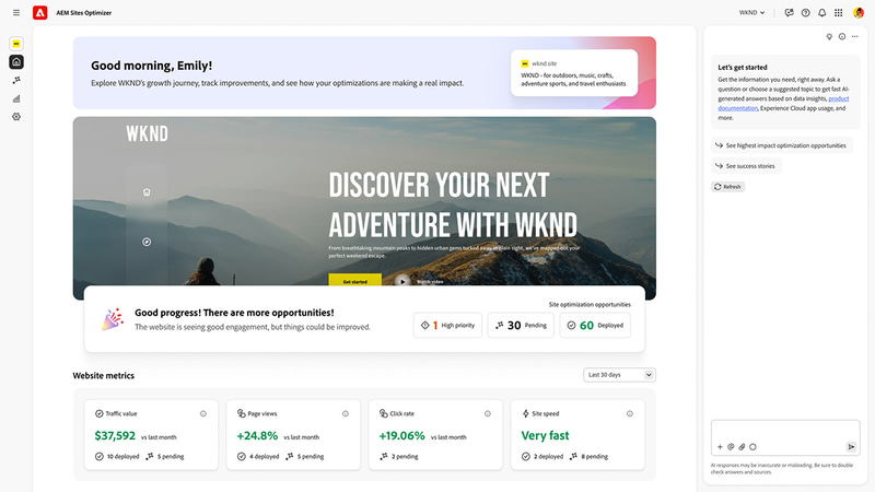 Site Optimization Agent