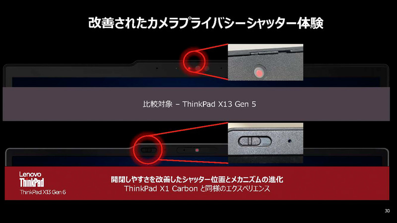 プライバシーシャッターの配置も変更