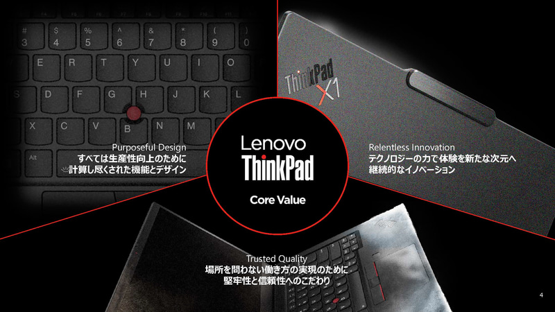 ThinkPadの開発哲学