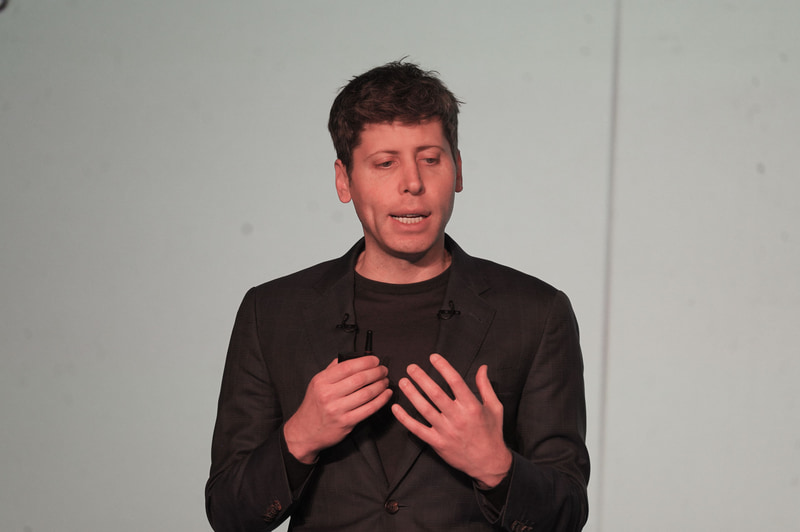 OpenAIのサム・アルトマンCEO(2月に開催されたソフトバンクのAIイベントで撮影)