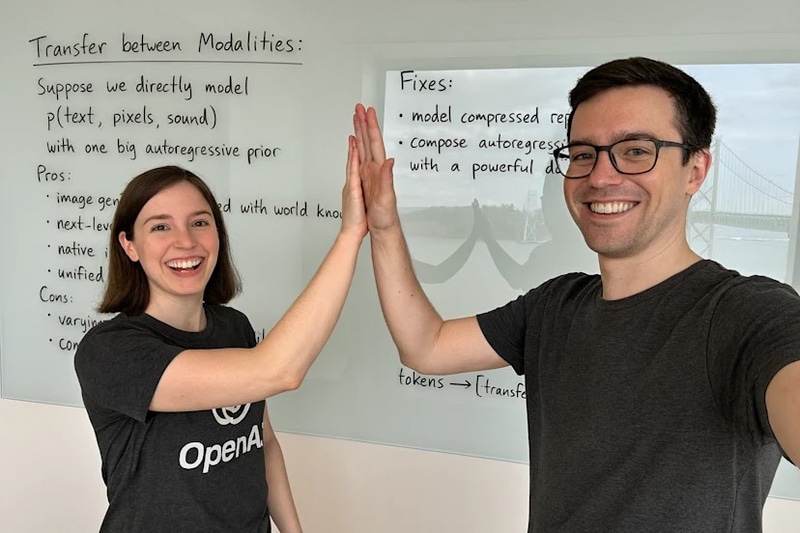 GPT-4oの画像生成の例。長文の手書きテキストも忠実にレンダリング可能だ