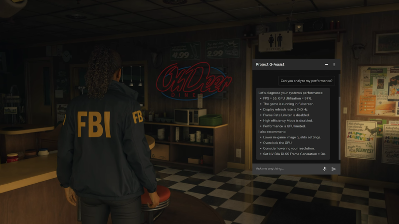 リアルタイムの診断機能