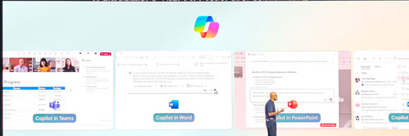 アプリケーションにもCopilotが統合されている