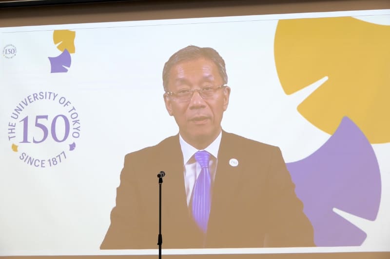 東京大学総長 藤井輝夫氏。AIRoA特別顧問