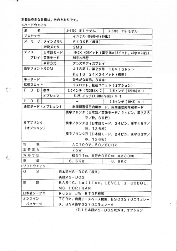 世界初のラップトップとなるT1100。2025年4月には、1985年4月の欧州での発売から40周年の節目を迎える