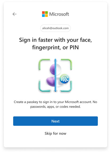 パスワードレスサインインの最適化