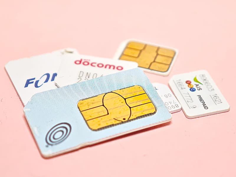 物理SIMカード(写真はイメージ)