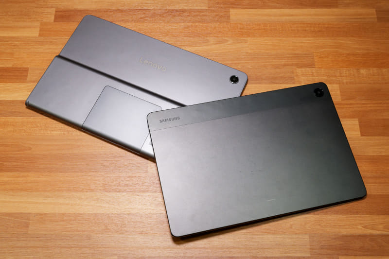 Lenovo Tab PlusとGalaxy Tab A9+の「PC的性能」をチェック！