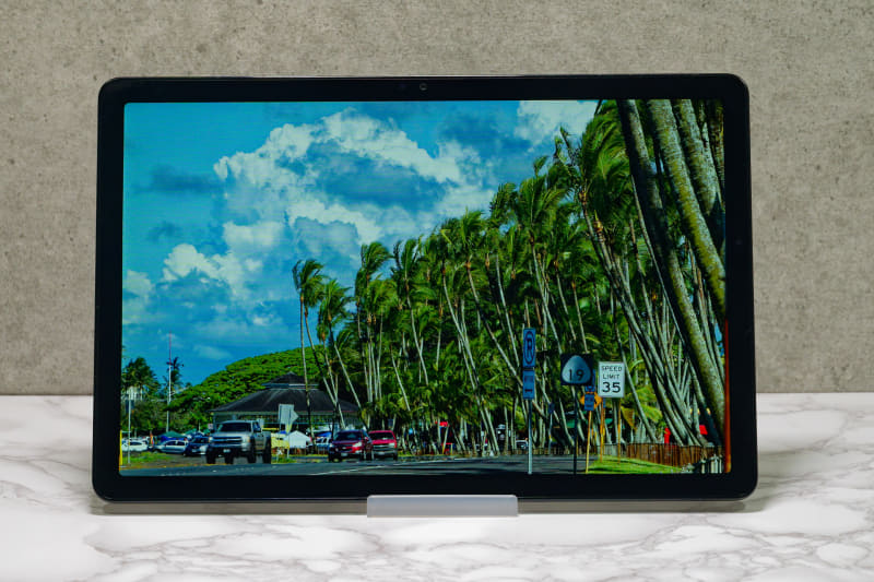 ディスプレイの画質は上々