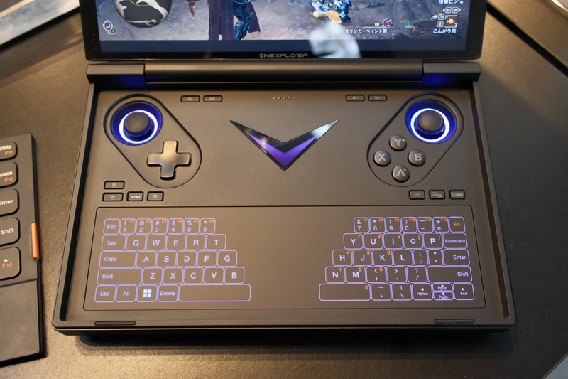 物理キーボードを外した状態