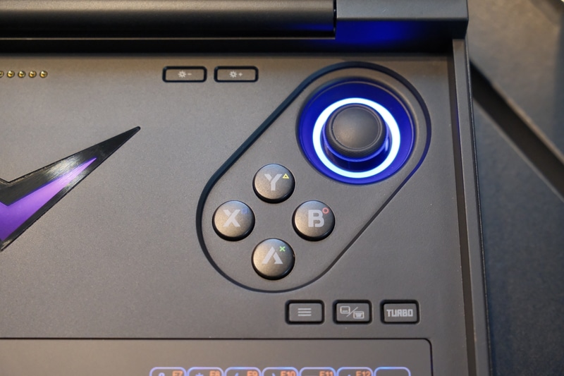 右ジョイスティック周辺