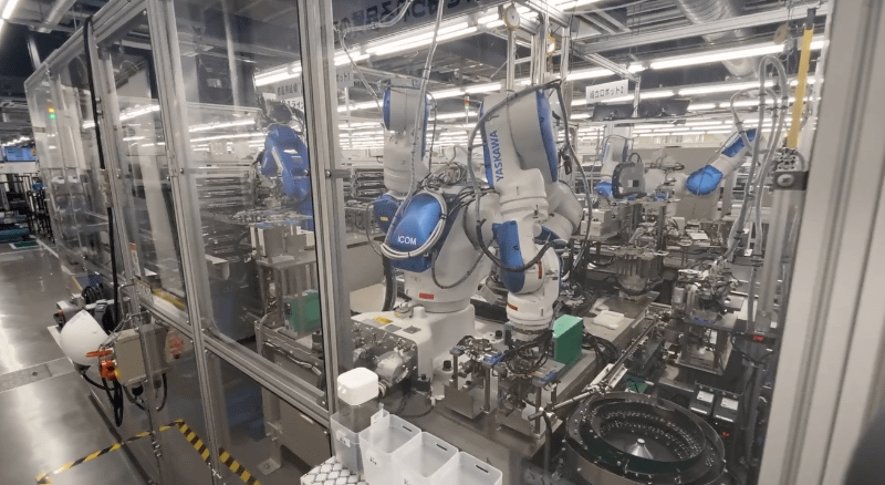 生産工程の様子