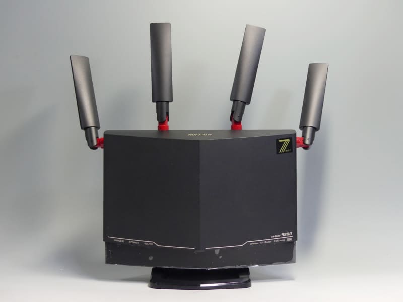 Wi-Fi 7対応のバッファロー「WXR9300BE6P」