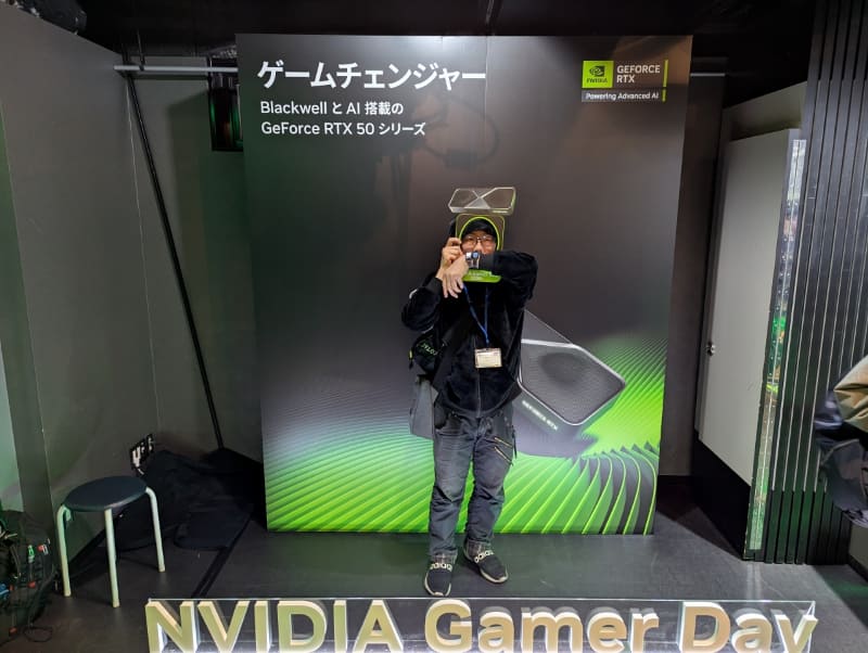 来場者が記念撮影できるフォトブースも用意されていた