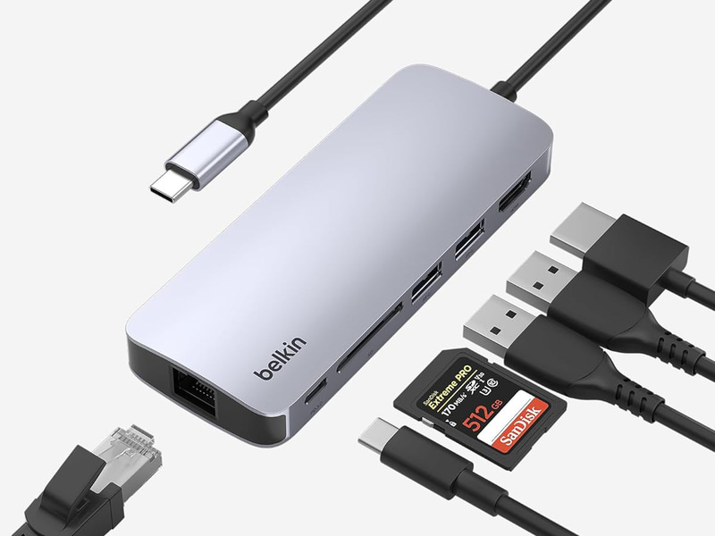 Belkin Connect 6-in-1 USB-C Multiport Hub